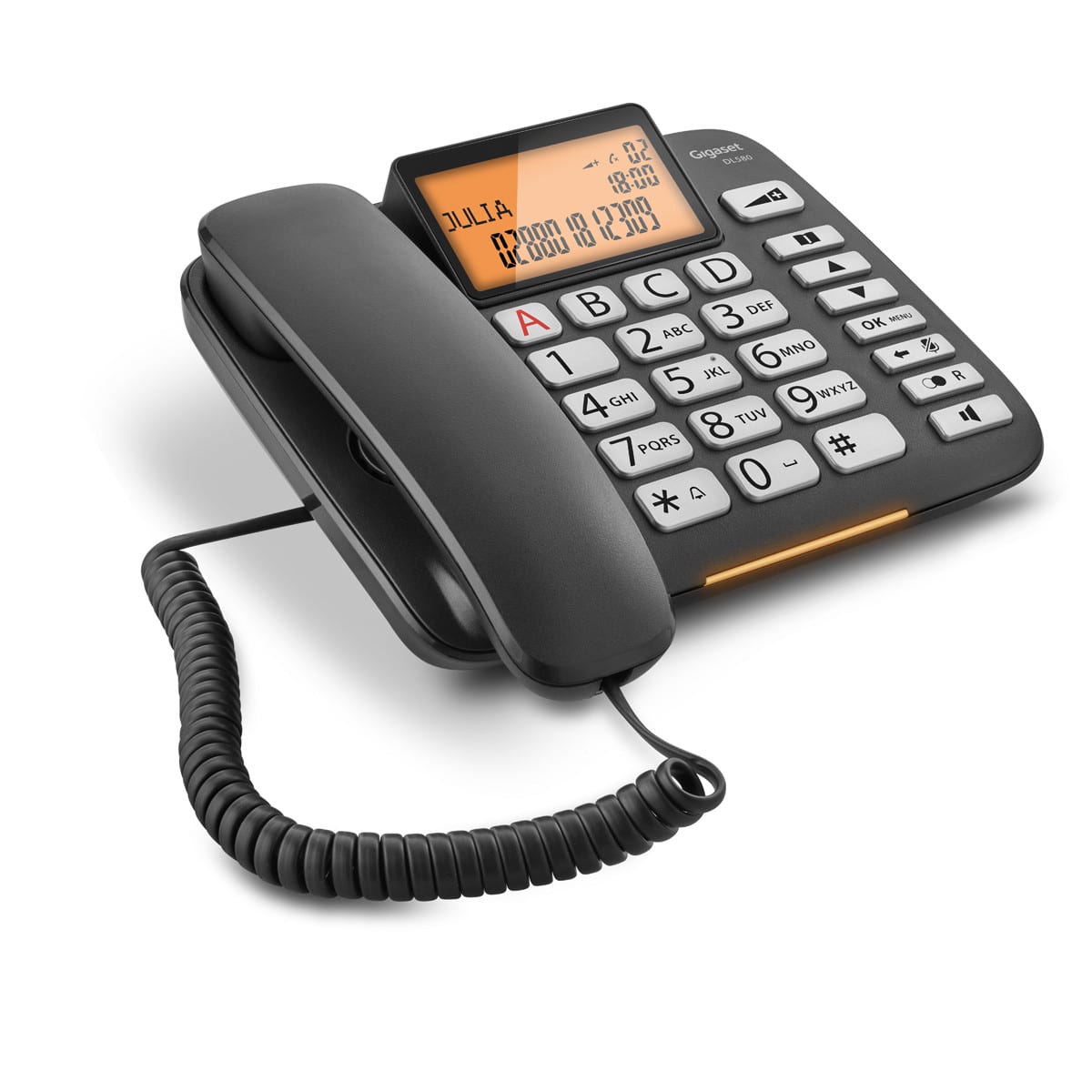 GIGASET COMMUNICATIO ITAS30350S216K101 DL 580 BLACK