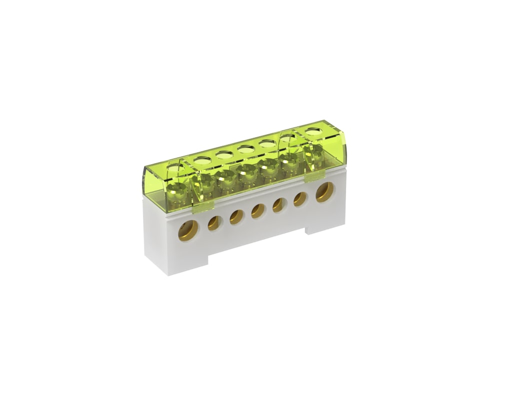 TEKNOMEGA SRL TKGITB1000 MORSETTIERA UNIP.ISOLATA 80A 7 FORI GRIG