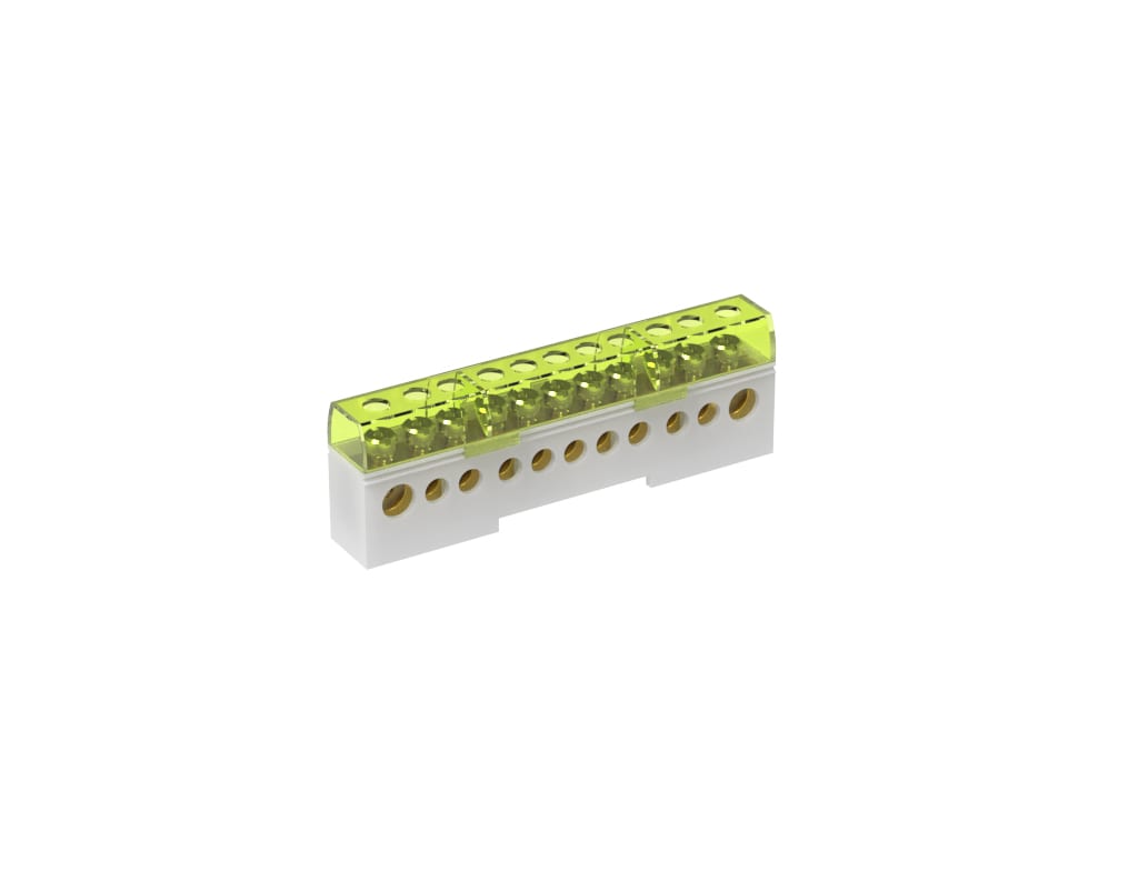 TEKNOMEGA SRL TKGITB1005 MORSETTIERA UNIP.ISOLATA 80A 11 FORI GRI