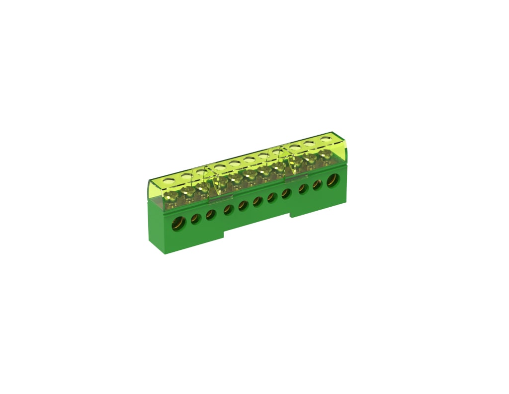 TEKNOMEGA SRL TKGITB1035 MORSETTIERA UNIP.ISOLATA 80A 11 FORI VER