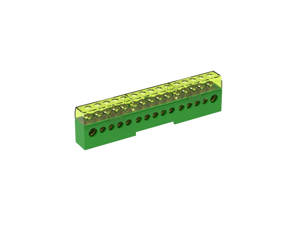 TEKNOMEGA SRL TKGITB1040 MORSETTIERA UNIP.ISOLATA 80A 15 FORI VER