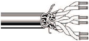 ITC INDUSTRIA TECNIC - ITCFM-67BZM100 FM 3X2X0,22+1X2X0,75 LSZH BIANCO M.100 E