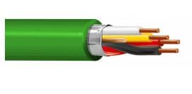 ITC INDUSTRIA TECNIC ITCVC4BZVZ1000 2X2X0,80 VERDE LSZH B.1000 - KNX CERT.