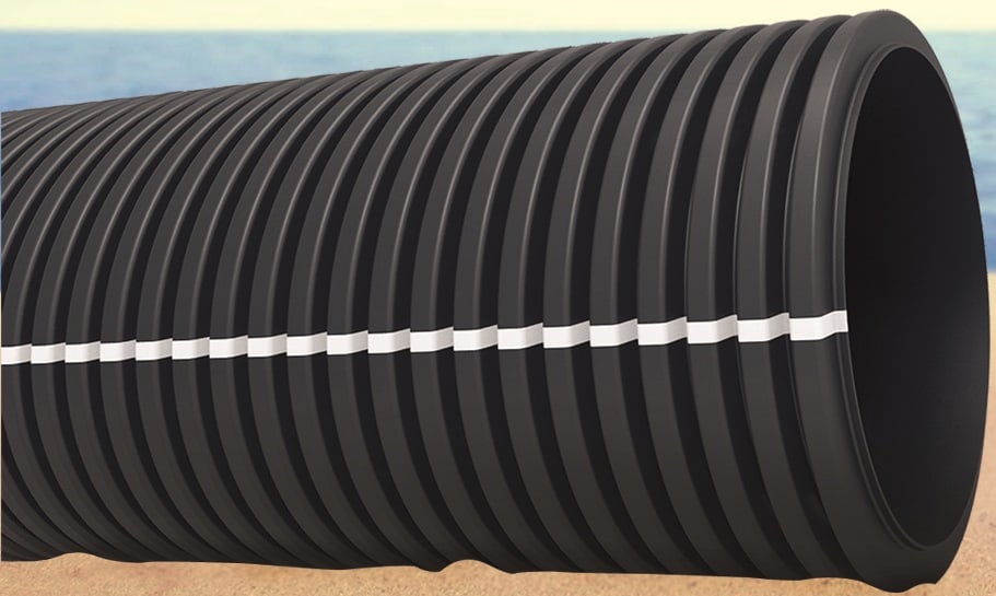 ITALIANA CORRUGATI ITGCR10200G3 CAV. DWP BLACKCOR 25 MT. DN.200