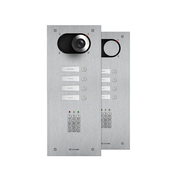 COMELIT GROUP SPA - COEIX0104KP FRONTALE SWITCH 4 PUL. E CHIAVE ELETTRON