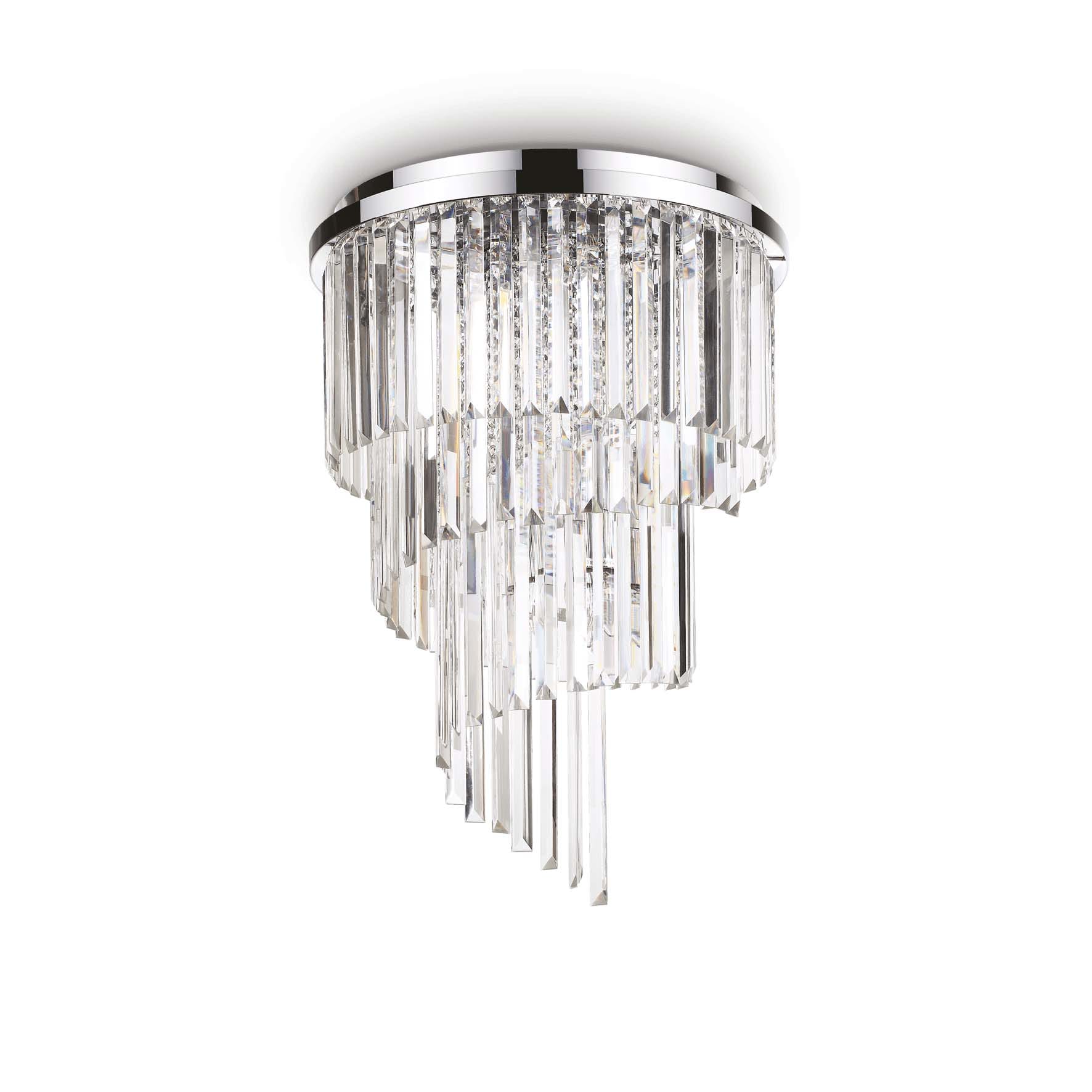 IDEAL LUX SRL IUX168937 CARLTON PL12 CROMO