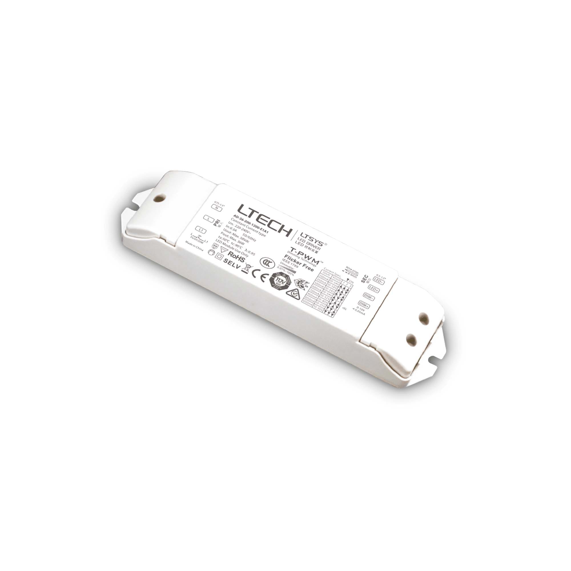 IDEAL LUX SRL IUX244556 STRIP LED DRIVER 1-10V/PUSH 036W 24VDC