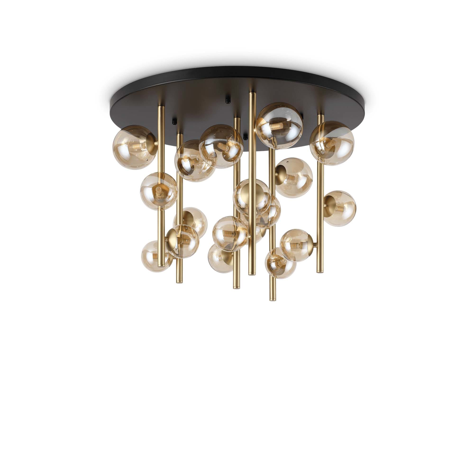 IDEAL LUX SRL IUX328379 PERLAGE PL18 AMBRA