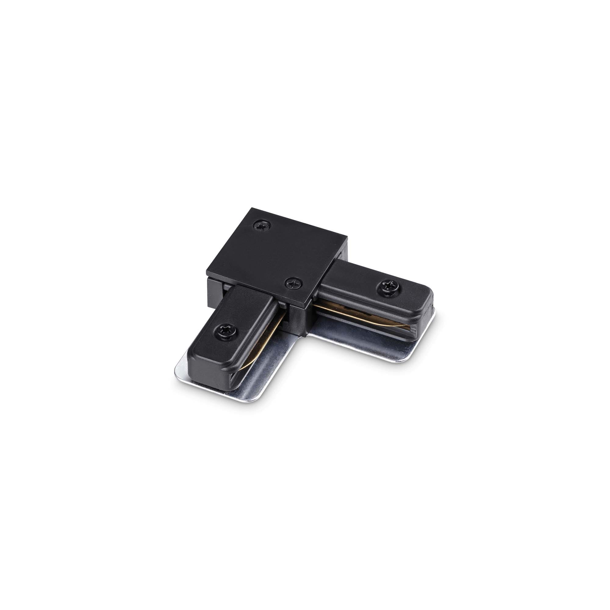 IDEAL LUX SRL IUX337401 LINK 1-PHASE SURFACE L-CONNECTOR BK