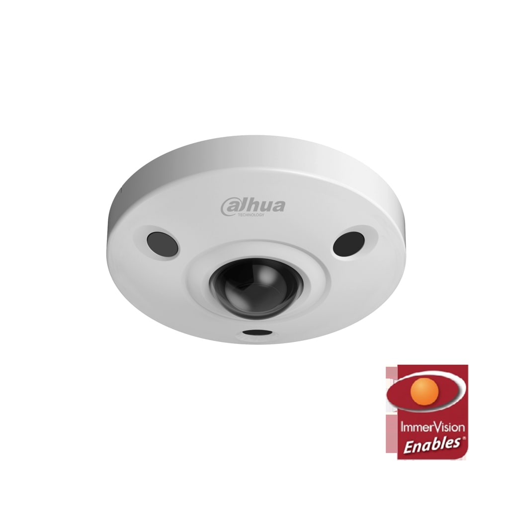 DAHUA TECHNOLOGY - DUHM-0006990 IPC-EBW8630-IVC: FISHEYE IP 6MP 1.3MM IR