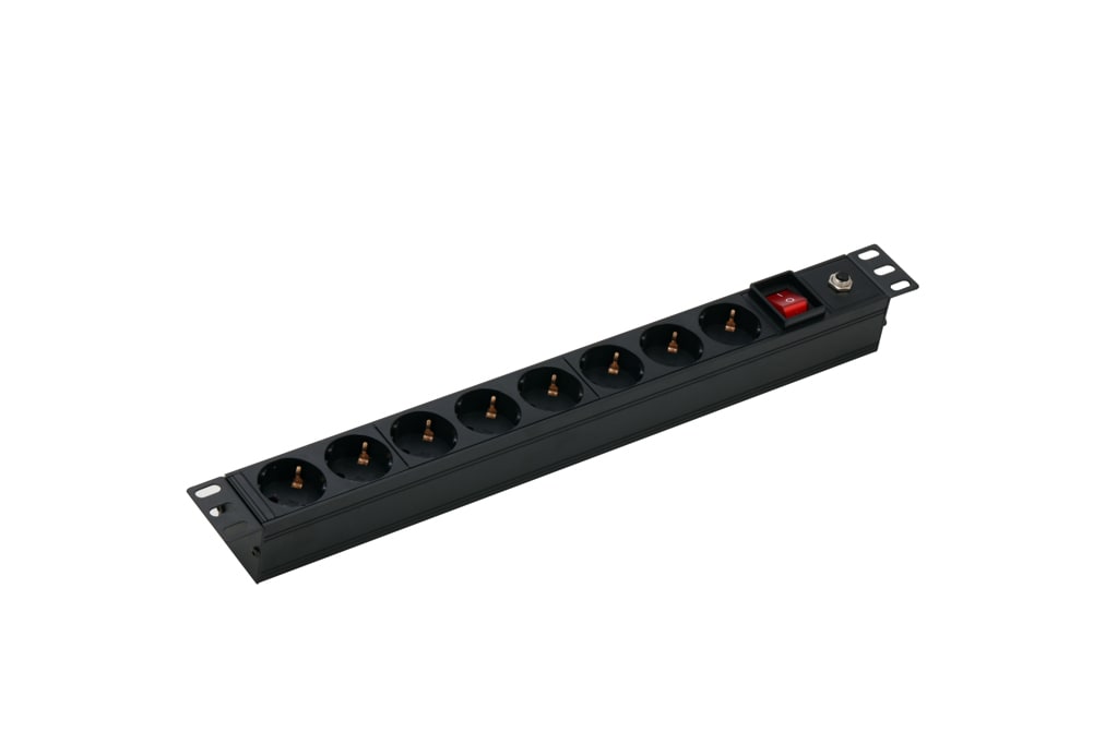 DAHUA TECHNOLOGY - DUHM-0004274 ZZM10-PDU: CIABATTA 8 PRESE SCHUKO, INPU