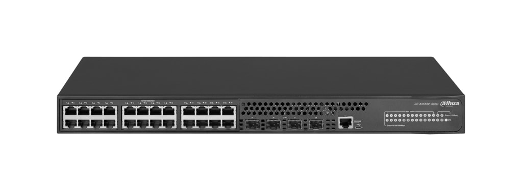 DAHUA TECHNOLOGY - DUHM-0020507 AS5500-24GT4XF: AGGREGATION SWITCH L3 MA