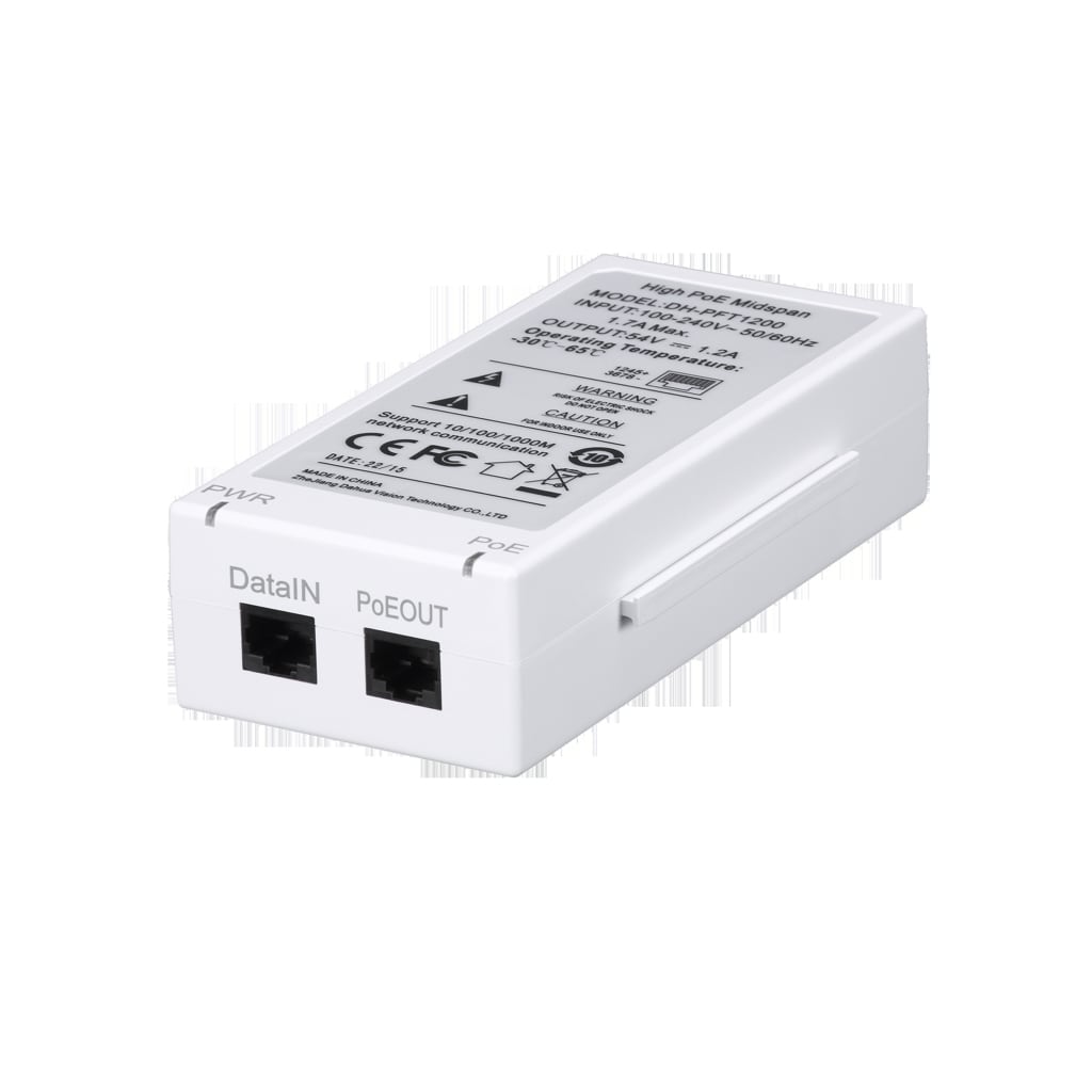 DAHUA TECHNOLOGY DUHM-0000448 PFT1200: MIDSPAN POE FINO A 60W