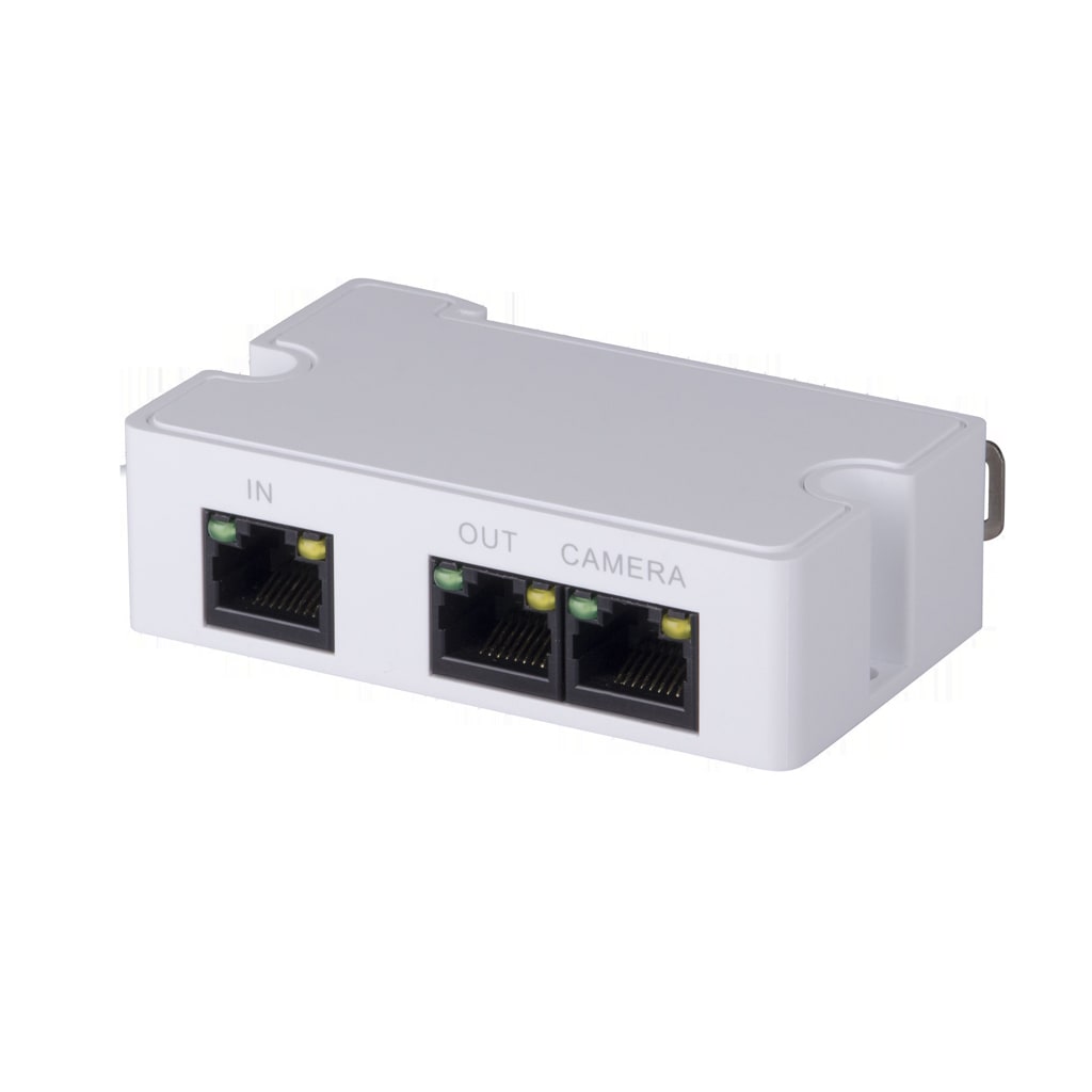 DAHUA TECHNOLOGY - DUHM-0000449 PFT1300: EXTENDER POE 3 PORTE 10/100 MBP