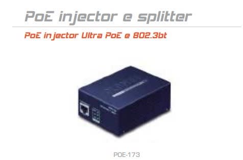 QUBIX S.R.L. NETWORK - QBX2032944 POE-173 GIGABIT ULTRA POE INJ. 60W