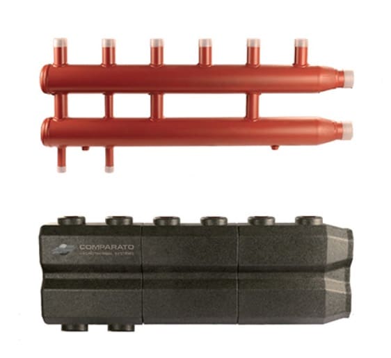 COMPARATO NELLO COAC04D01GR COLLETTORE COMPLANARE DIACOL 4 ZONE CON