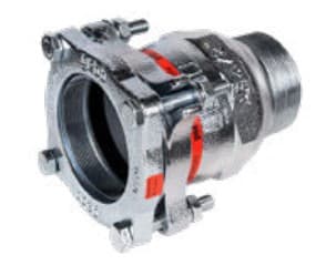 GEBO ITALIA - GEI02.220.00.70 RACC MASCHIO 21/2X70MM FLANGIATO PER ACC