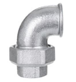 GEBO ITALIA - GEI95-7G GOMITO 90 CON BOCCHETTONE SEDE PIANA F/F