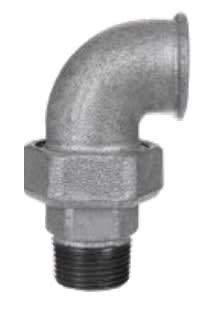 GEBO ITALIA - GEI97-6G GOMITO 90 CON BOCCHETTONE SEDE PIANA M/F