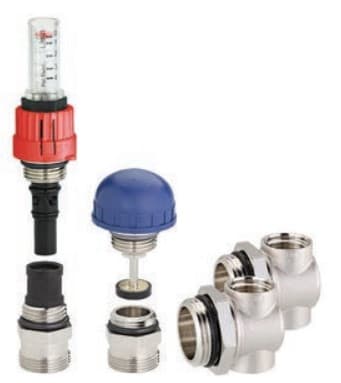 F.I.V. - FVR01300020 KIT 1 VIA 4 l/min COL.OTTONE 1 1/4 24x19