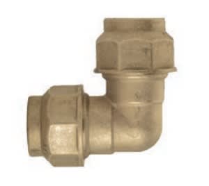 F.I.V. - FVR07702114 RACC.A GOMITO BIG.D.40 T/OTTONE