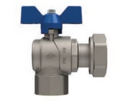 F.I.V. - FVR6069R081 VALV.EVOL. SQ.F3/4XDADO 1 F.BLU