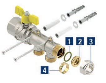 F.I.V. - FVR8225R006 VALVOLA COLLETTORE GAS 1 FIV