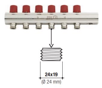 F.I.V. - FVR9867R504 COL.OT.1 24X19 MAN. DET. 4V