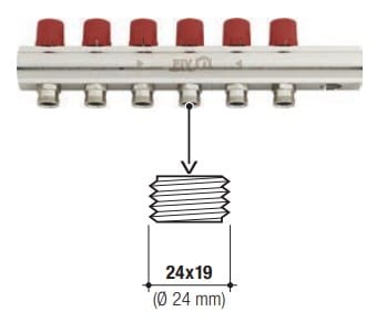 F.I.V. FVR9867R504 COL.OT.1 24X19 MAN. DET. 4V