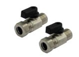 ITALTHERM ITH401010024 KIT RUBINETTI INTERCETTAZ. IMPIANTO 3/4
