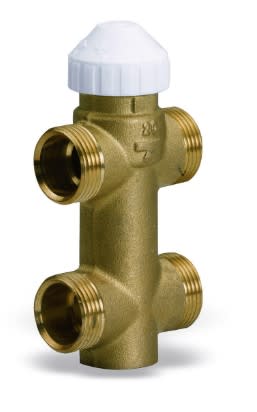 WATTS INDUSTRIES ITA - WAT413112 VALVOLA 3VIE 4ATTACCHI 1/2 PN16