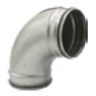 IRSAP - 3IRDLZC90025000 CURVA A 90 IN LAMIERA ZINCATA DN250