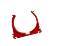 IRSAP - 3IRDPLCOL007500001 COLLARE FERMATUBO ROSSO PER COND. D75