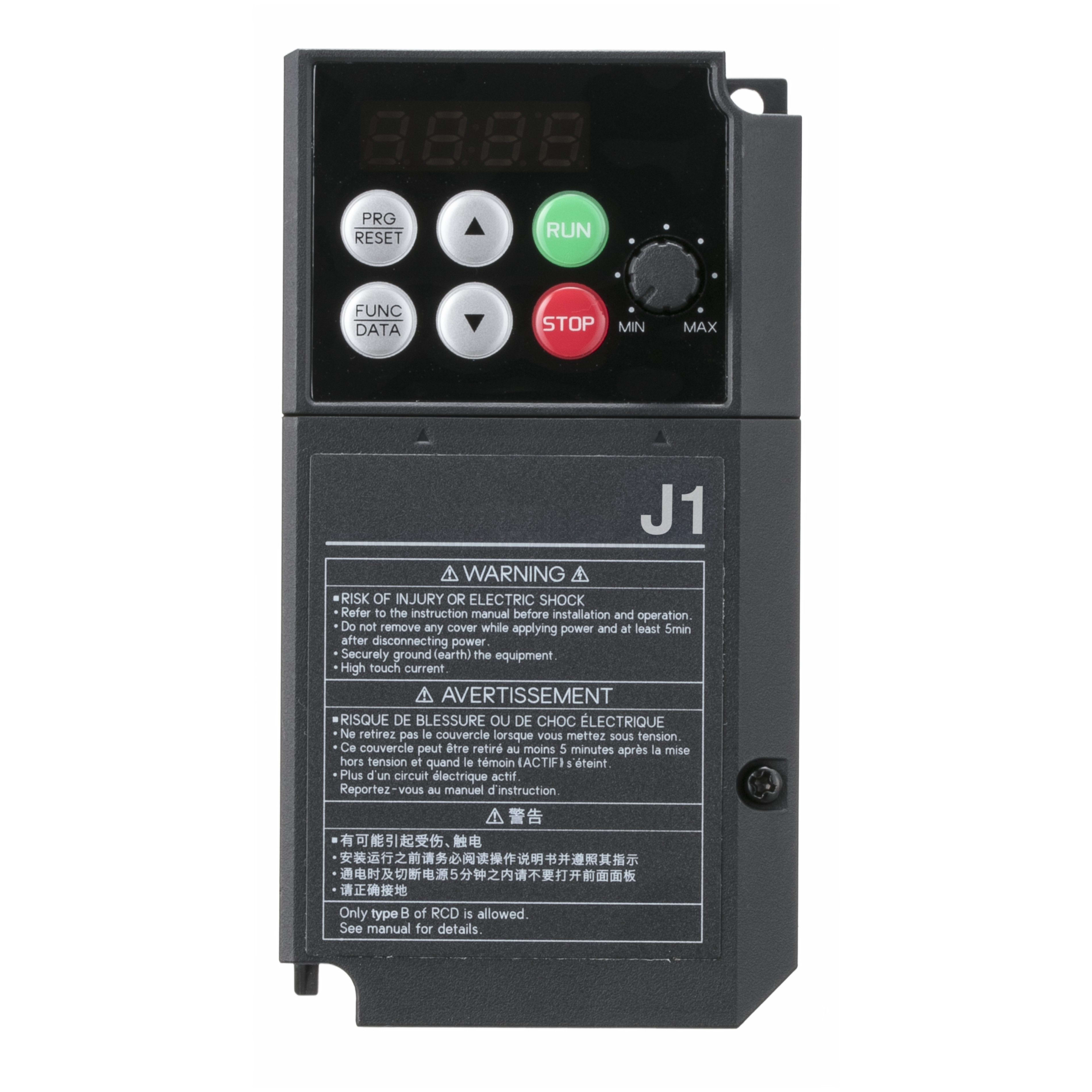OMRON OMRJ1AB004E INVERTER J1, 200V, 1-PH, 0,4KW, 3,5A