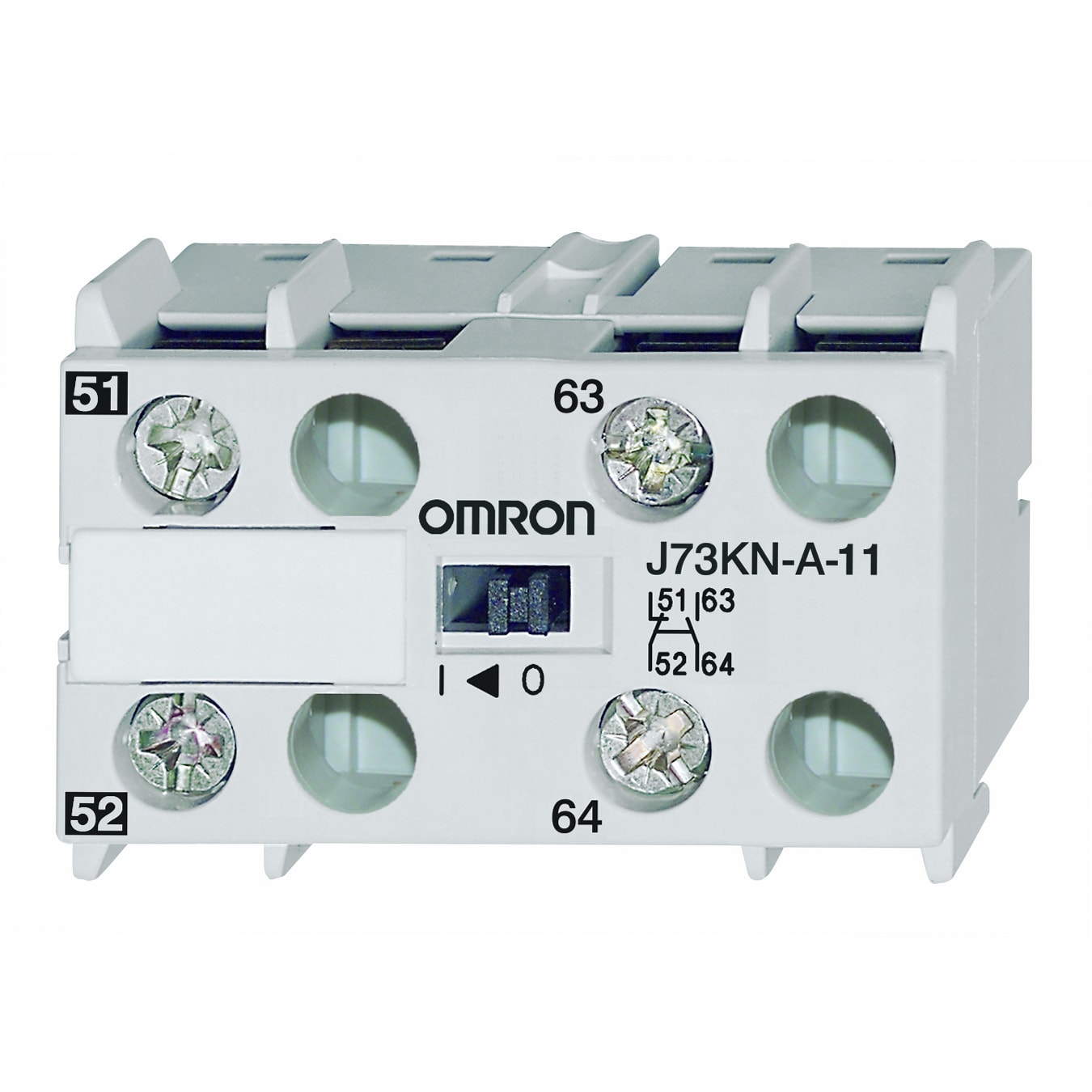 OMRON OMRJ73KNA11-1193380 TELERUTTORE- CONT AUS1NA+1NC FRONT XJ7KN