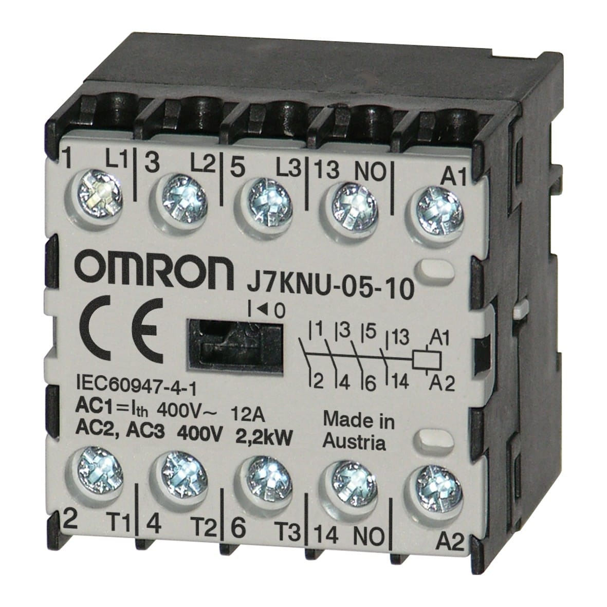 OMRON OMRJ7KNU051024D TELERUTTORE- CONTATTORE MICRO. 3 POLI NA
