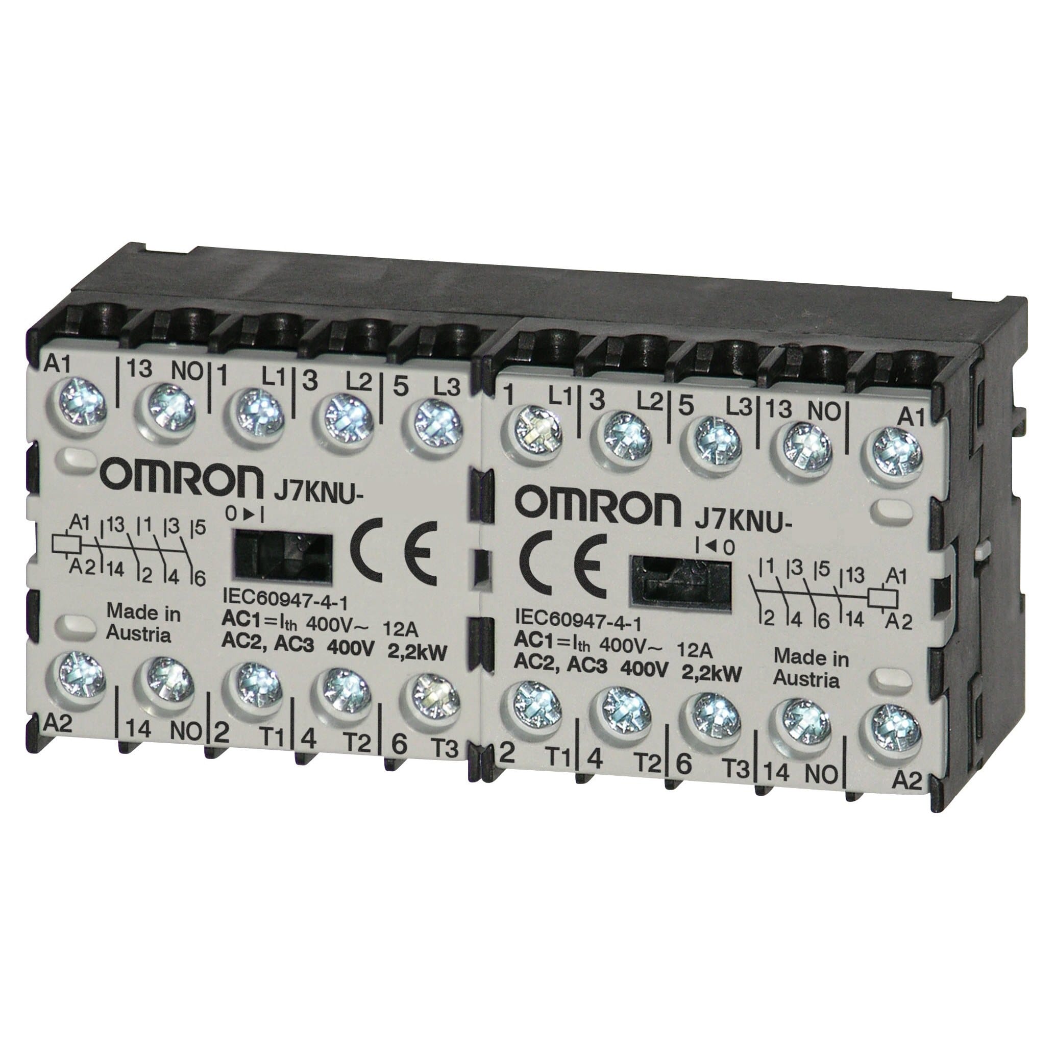 OMRON - OMRJ7KNU0501R24D TELERUTTORE- MICRO-CONTATTORE. 2.2KW. 3