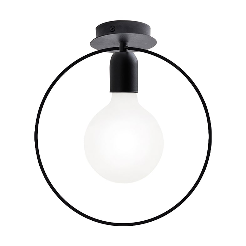 ROSSINI RSSJAY002N PLAFONIERA NERA E27 IP20