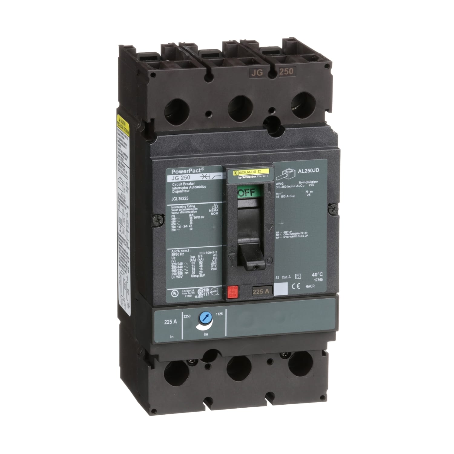 SCHNEIDER ELECTRIC SNRJGL36225 INTERRUTTORE