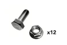 SUN-AGE SRL USNK00A01-12 KIT VITI P202A02, 12 TE M8X25, 12 DADO M