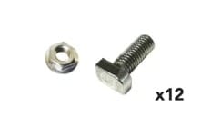 SUN-AGE SRL - USNK00A02-12 KIT VITI P202A02, 12 TM M8X20, 12 DADO M