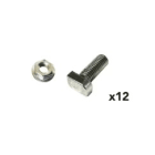 SUN-AGE SRL - USNK00A02-12 KIT VITI P202A02, 12 TM M8X20, 12 DADO M