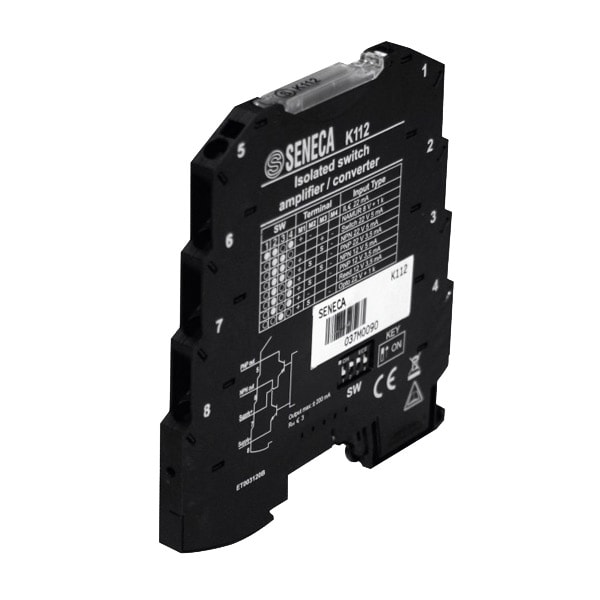SENECA SCXK112 CONV/ISOL PNP-NPN(2CH) ALIM.19-30VDC 6.2