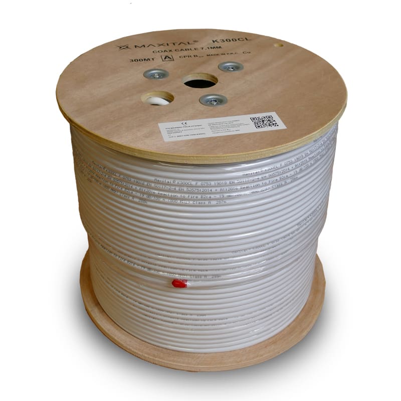 FTE MAXIMAL ITALIA S FTEK300CL K300CL CAVO COAX 7,2MM A++ LSZH CCA 250