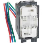BTICINO BTIK4027H L.NOW- COMMUTAT DOPPIO TASTO HOTEL 10A