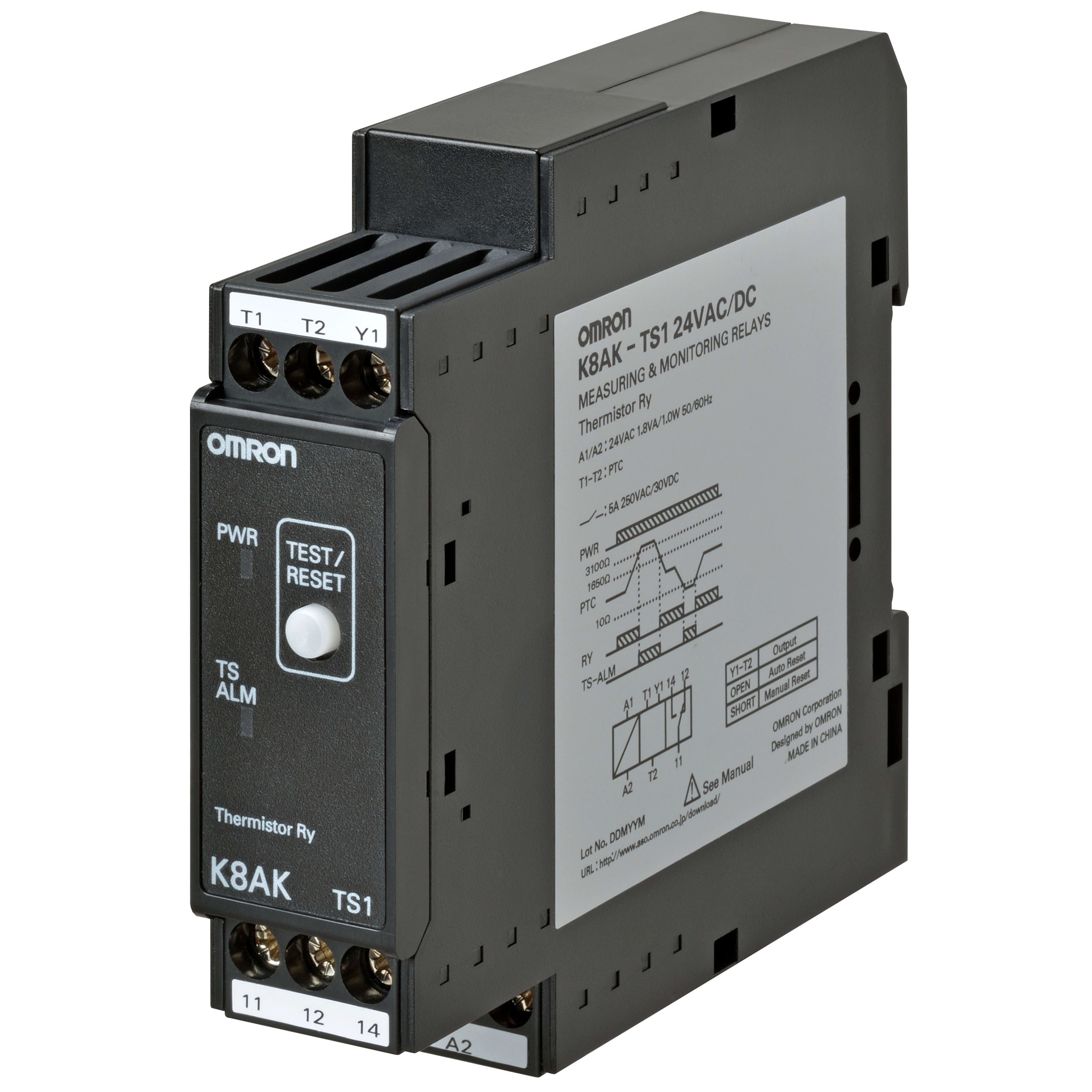 OMRON - OMRK8AKTS124VACDC TERMOREGOLA-REL CONTR.TEMP PTC