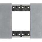 BTICINO - BTIKA4802NW L.NOW - PLACCA 2P MOON