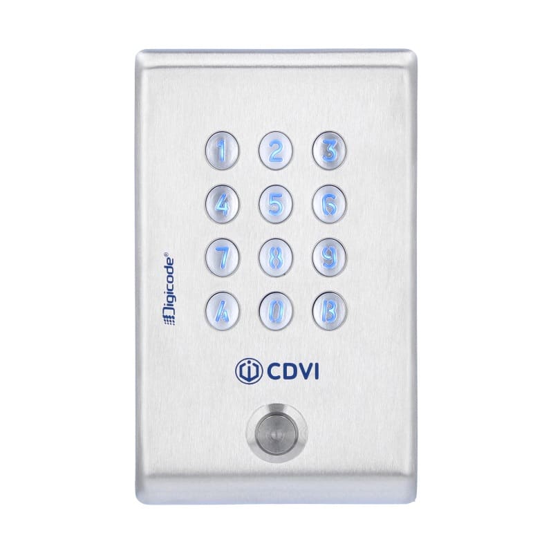 CDVI ITALIA SRL CDVKCIEN TAST. ACC. INOX + PULSANTE CHIAMATA-2 RE