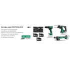 HIKOKI POWER TOOLS - HIAKCIT35A3C5 KIT G1813DA+DH18DPA+DV18DD+3X5AH