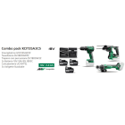 HIKOKI POWER TOOLS HIAKCIT35A3C5 KIT G1813DA+DH18DPA+DV18DD+3X5AH
